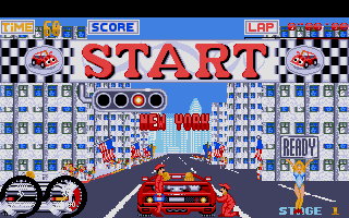 Turbo Out Run screenshot 5 for Atari ST
